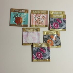 Fragonard Perfume Sample Lot6 Assorted French Fragrances 2ml Each Made in France